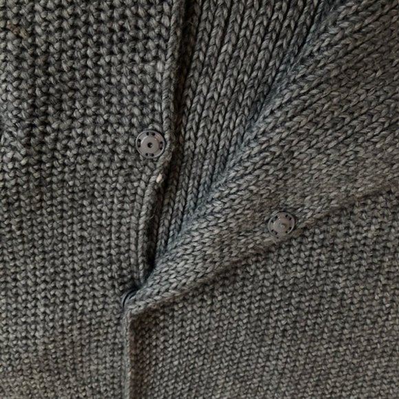 Chunky Knit Wool Anthropologie/Elsamanda Sweater / Cardigan Made in Italy, Small - Picture 7 of 12